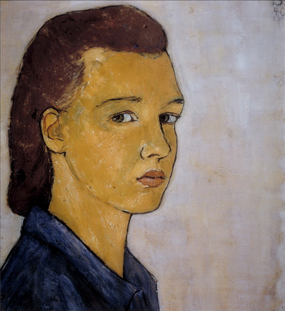 Charlotte Salomon. Self-portrait