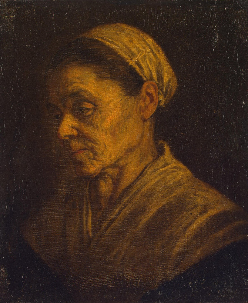 Leandro Bassano. Portrait of an old woman