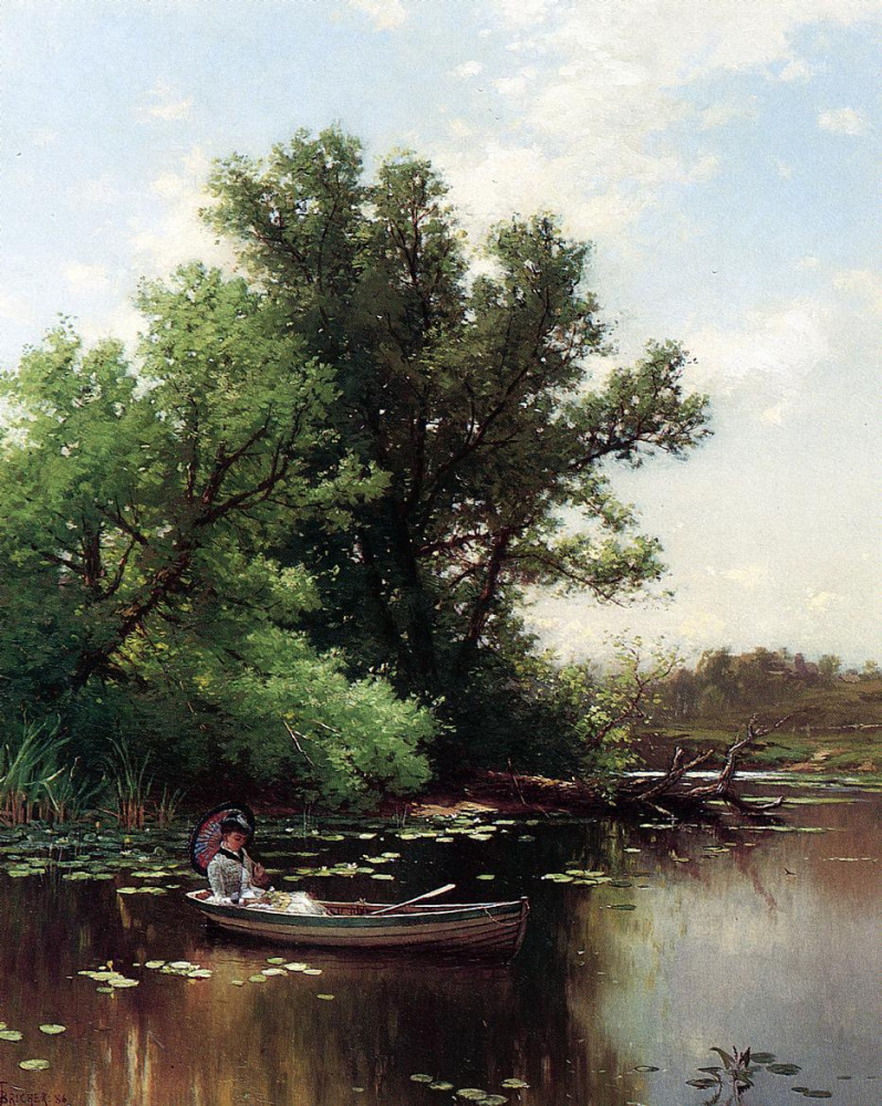 Alfred Thompson Bricher. Old trees