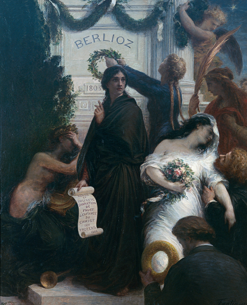 Henri Fantin-Latour. Anniversary of the composer Hector Berlioz