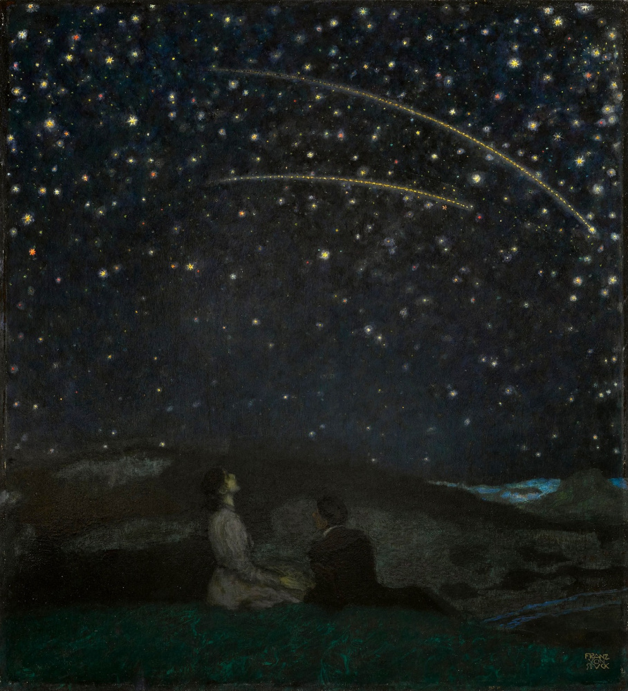 Franz von Stuck. Falling stars. 1912