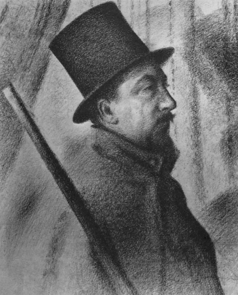 Georges Seurat. Portrait Of Paul Signac