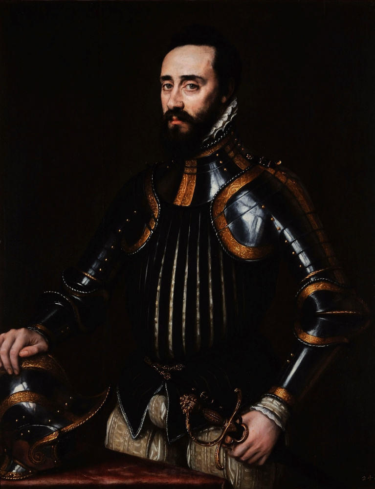 Antonis van Dashorst Mor. Portrait Of Alfonso D Avalos