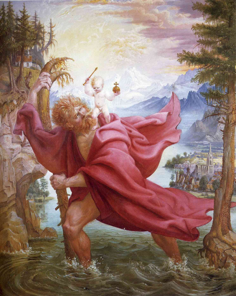 Otto Dix. St Christopher