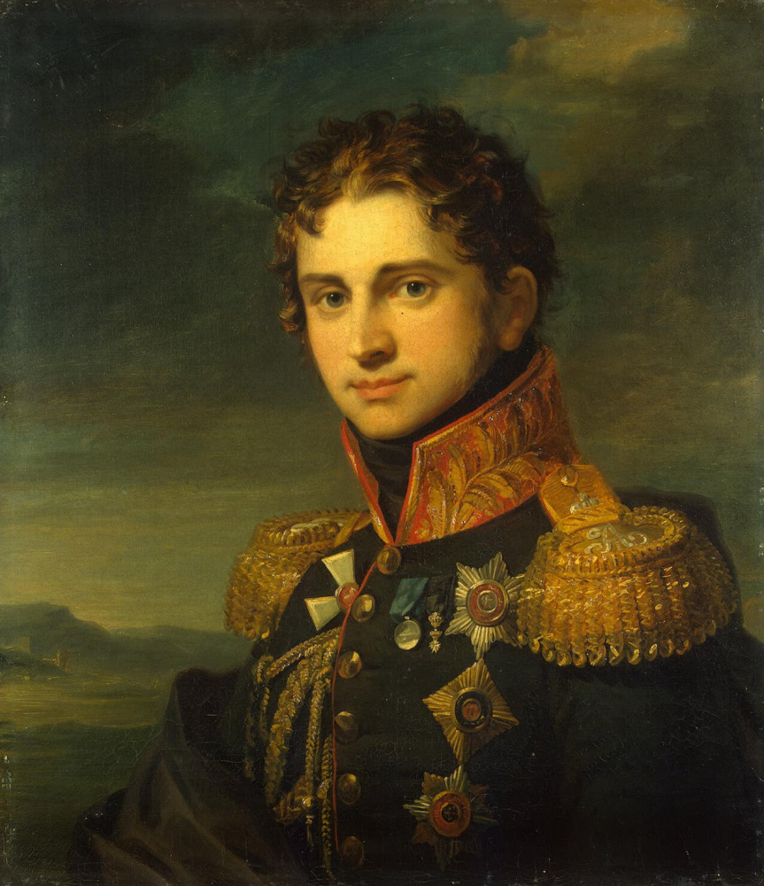George Dow. Portrait of Pavel Alexandrovich Stroganov