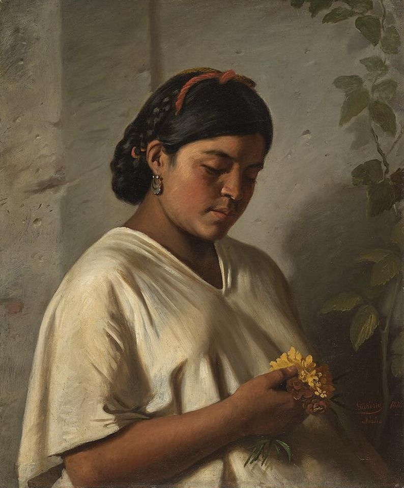 费利佩圣地亚哥古铁雷斯. 万寿菊的女人