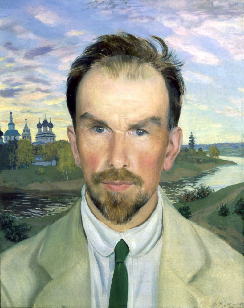 Boris Kustodiev. Portrait Of Alexander Ivanovich Anisimov