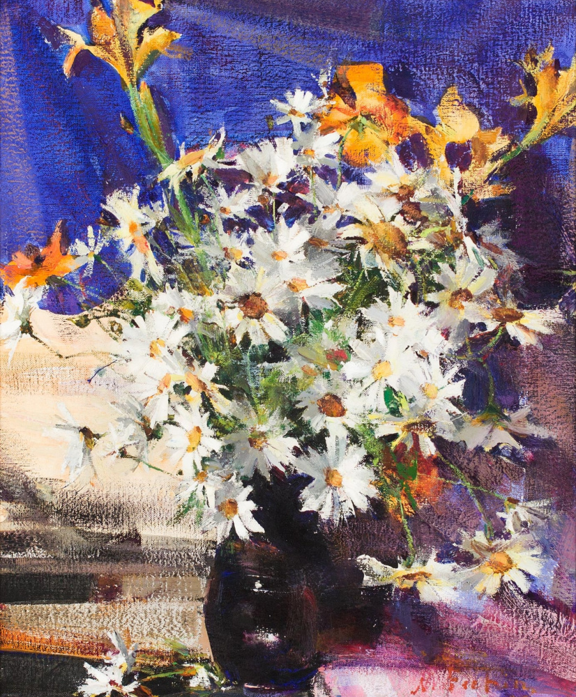 Nicolai Fechin. Bouquet in a Vase