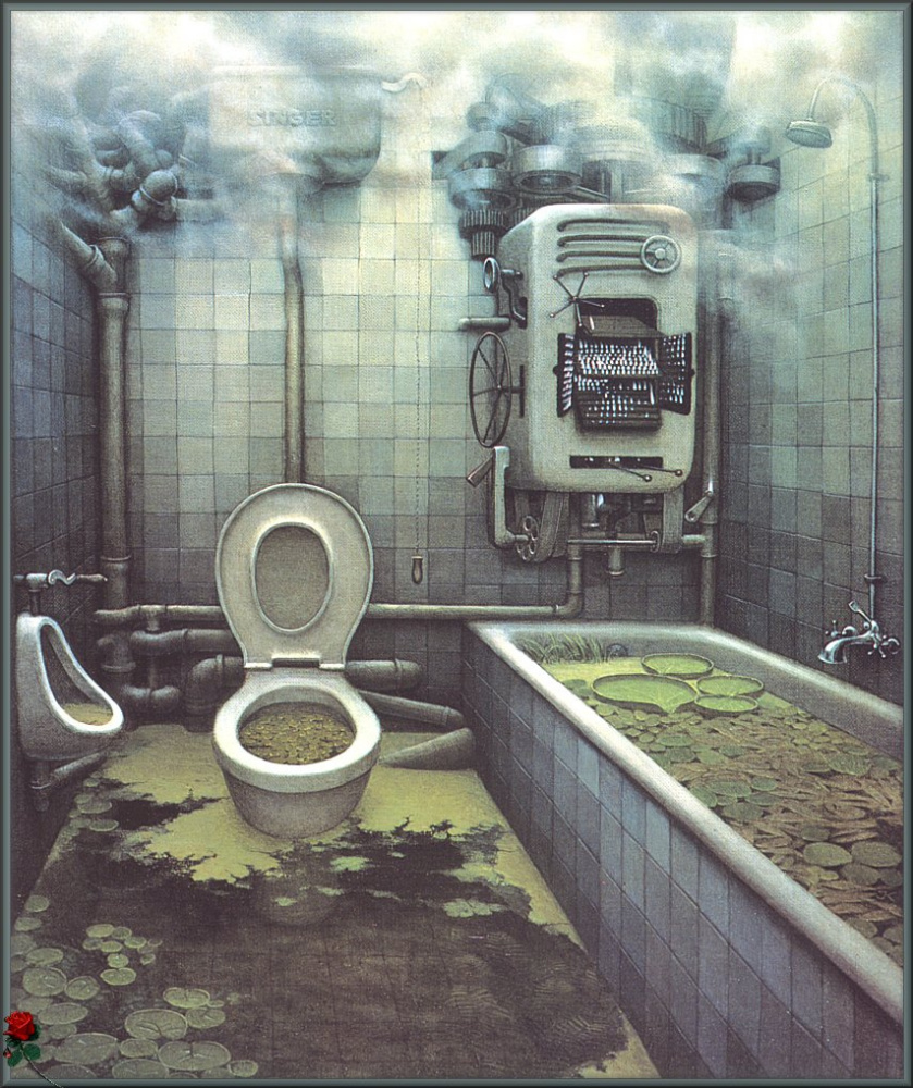 Jacek Yerka. Back to nature