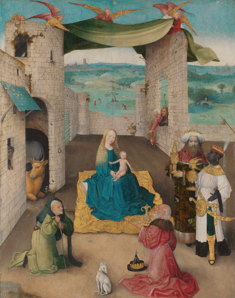 Hieronymus Bosch. The adoration of the Magi