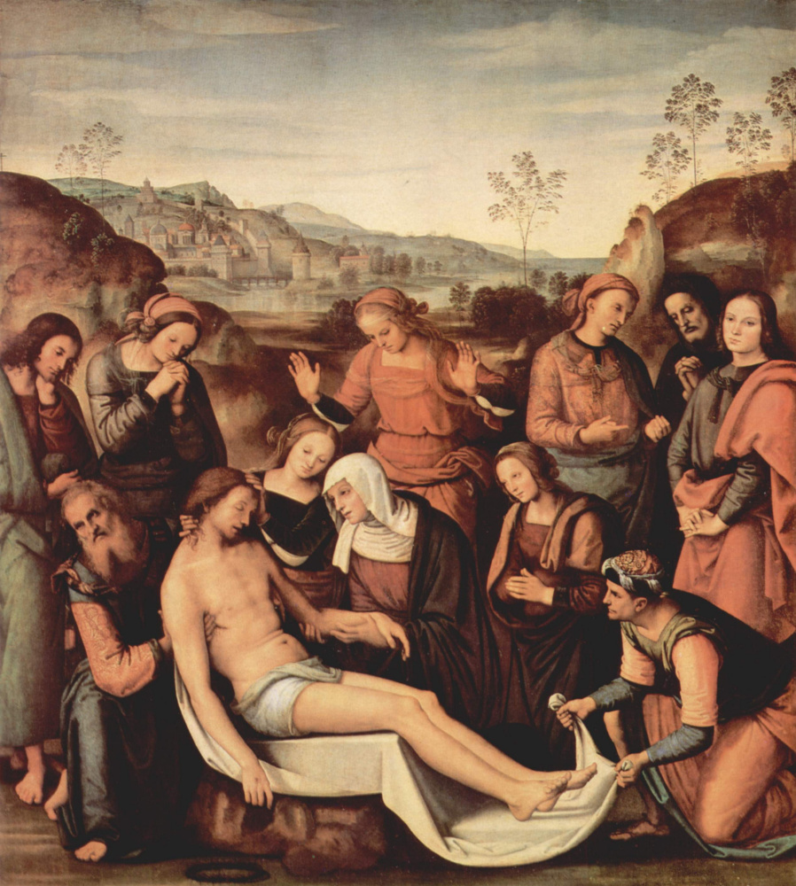 Pietro Perugino. Lamentation Of Christ