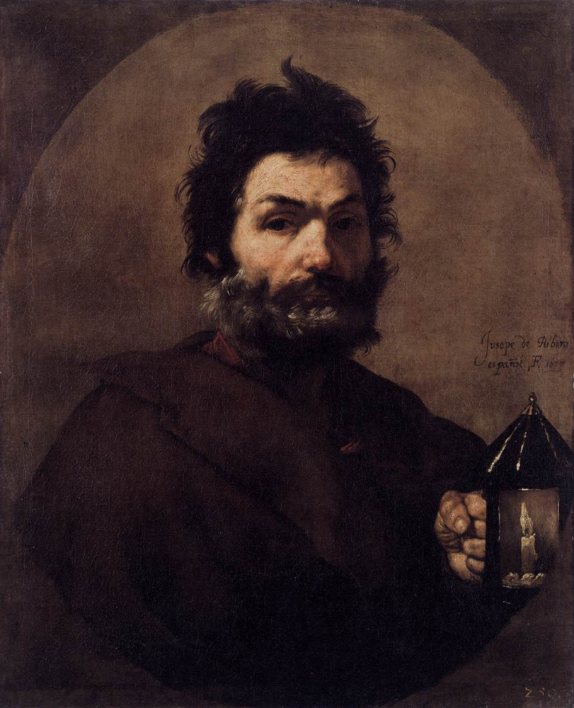 Jose de Ribera. Diogenes