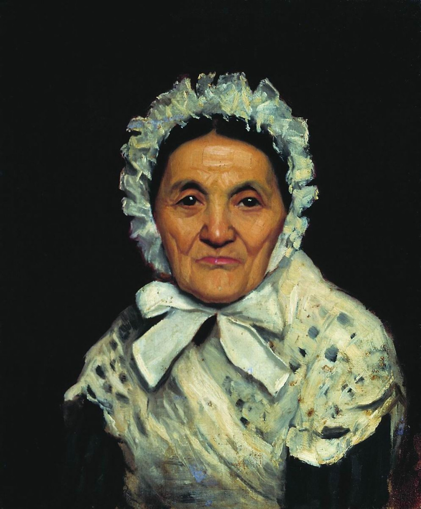 Мария Константиновна Башкирцева. Portrait of an Old Woman (Madame By)