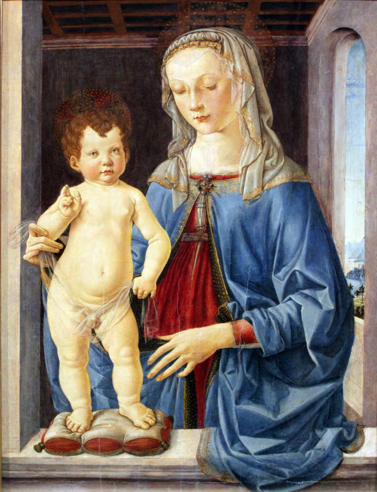 Andrea del Verrocchio. Madonna and Child