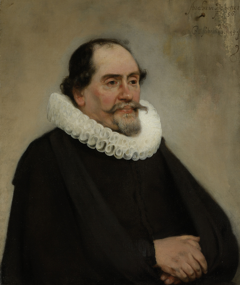 Karel Fabricius. Abraham de Potter, a silk merchant in Amsterdam