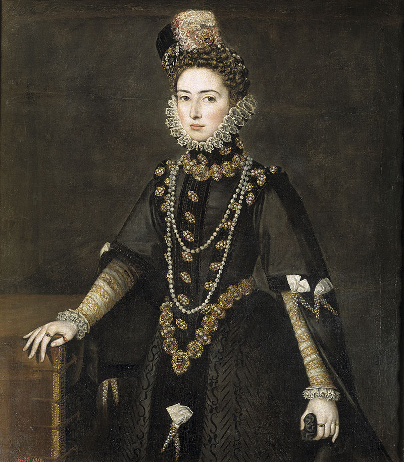 Sofonisba Anguissola. Infanta Catalina Michaela of Austria