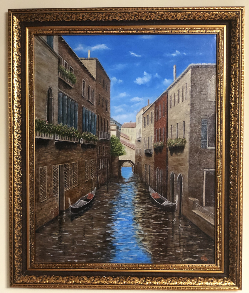 Aram Marinosyan. Kanal in Venedig