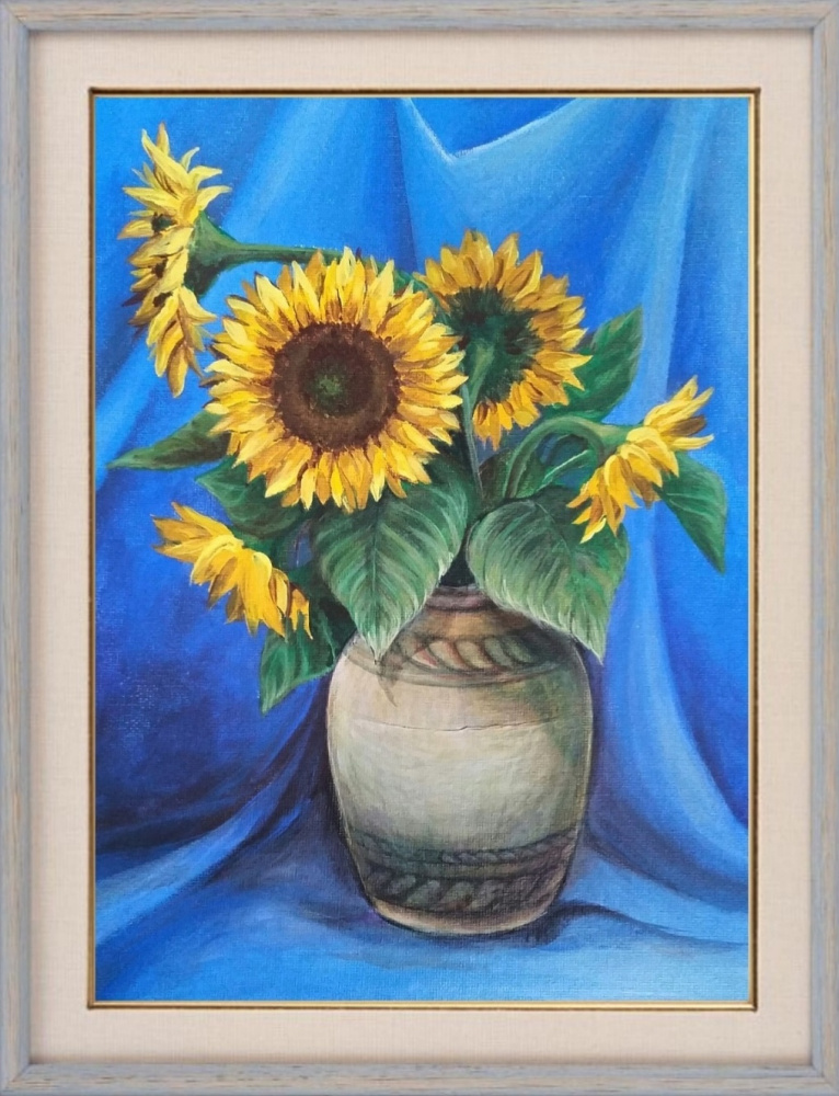 Elena Lobanova. Sunflowers