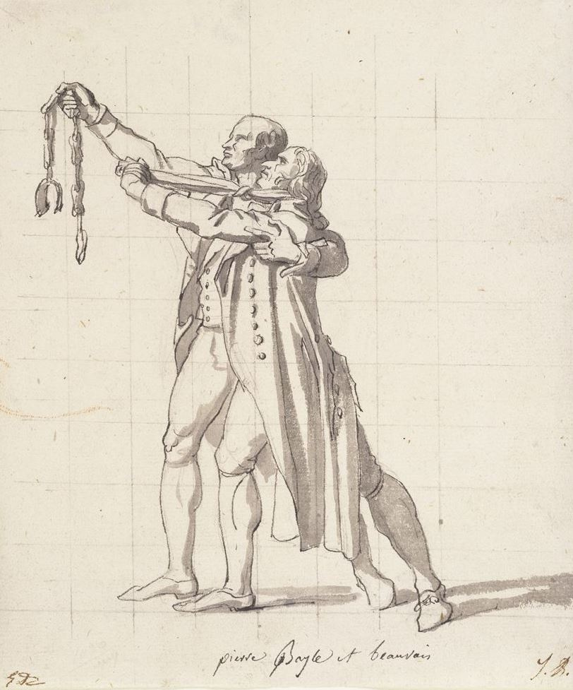 Jacques-Louis David. Pierre Beil and Charles Beauvais de Prue
