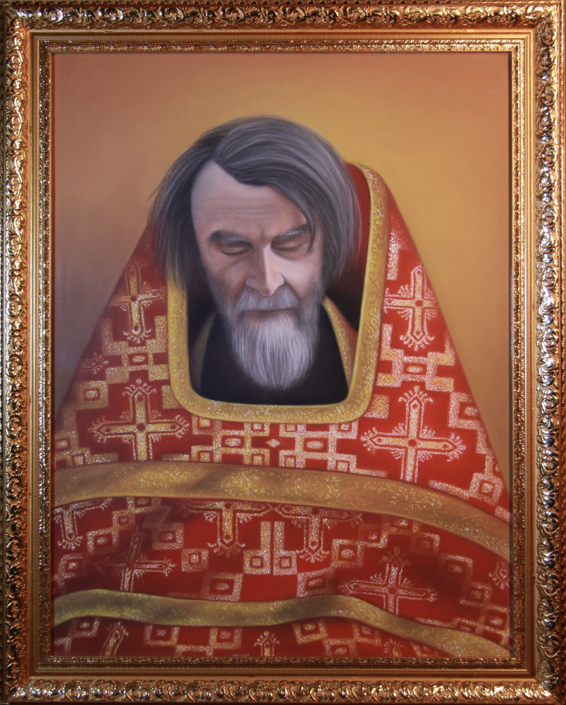 Julia Sergeevna Evtushenko. Portrait of a priest