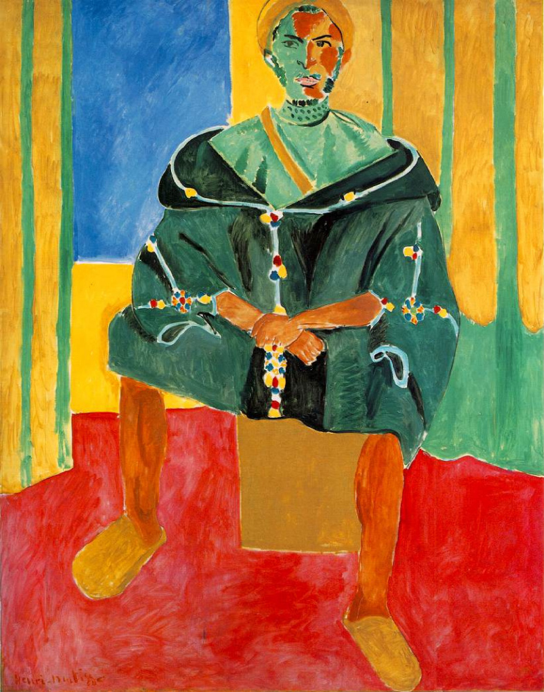 Henri Matisse. Seated male
