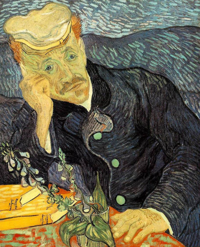 Vincent van Gogh. Portrait of doctor Gachet