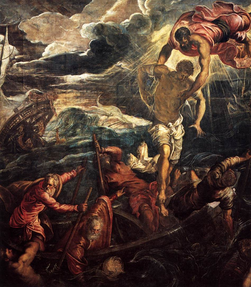 Jacopo (Robusti) Tintoretto. Saint Mark saves a Saracen shipwreck