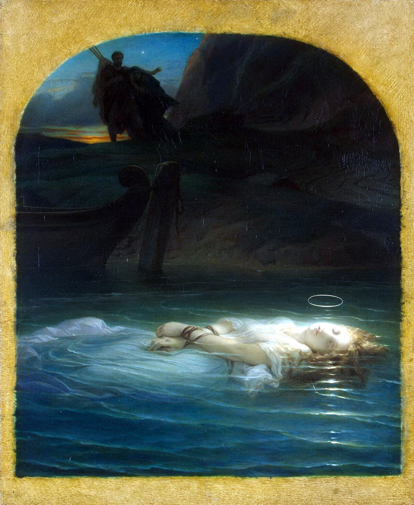 Paul Delaroche. Christian Martyr