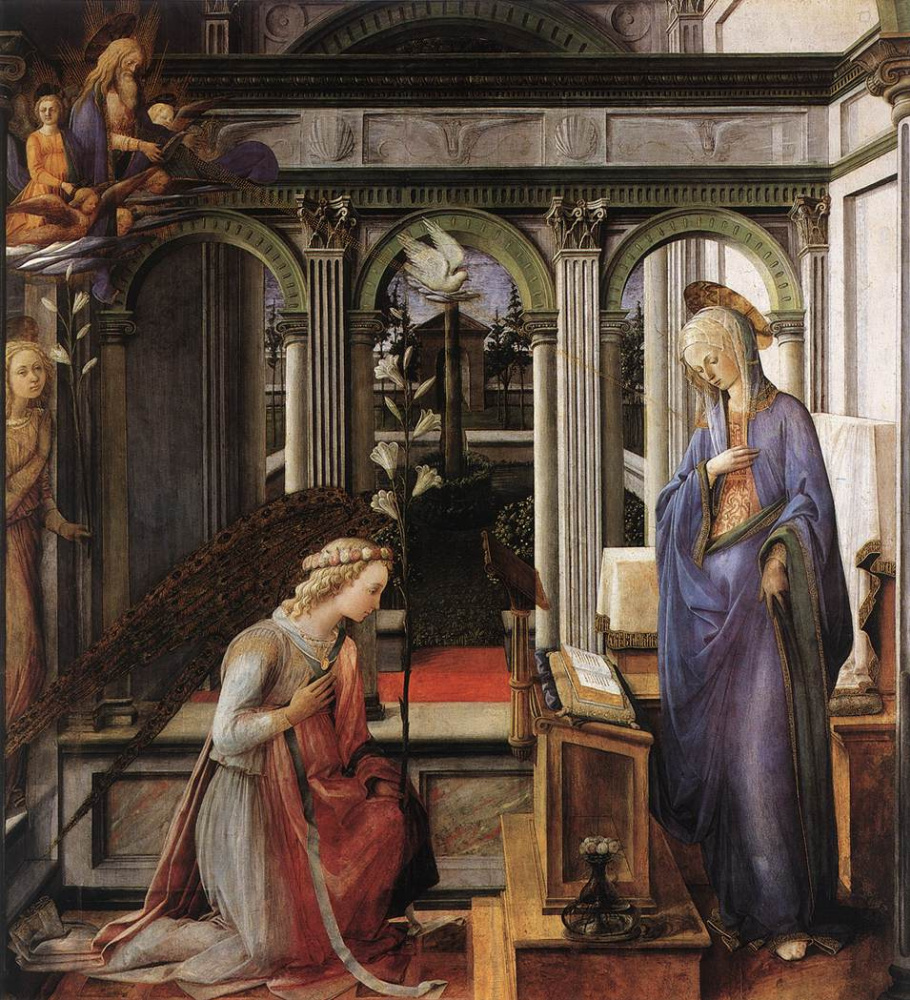 Fra Filippo Lippi. The Annunciation