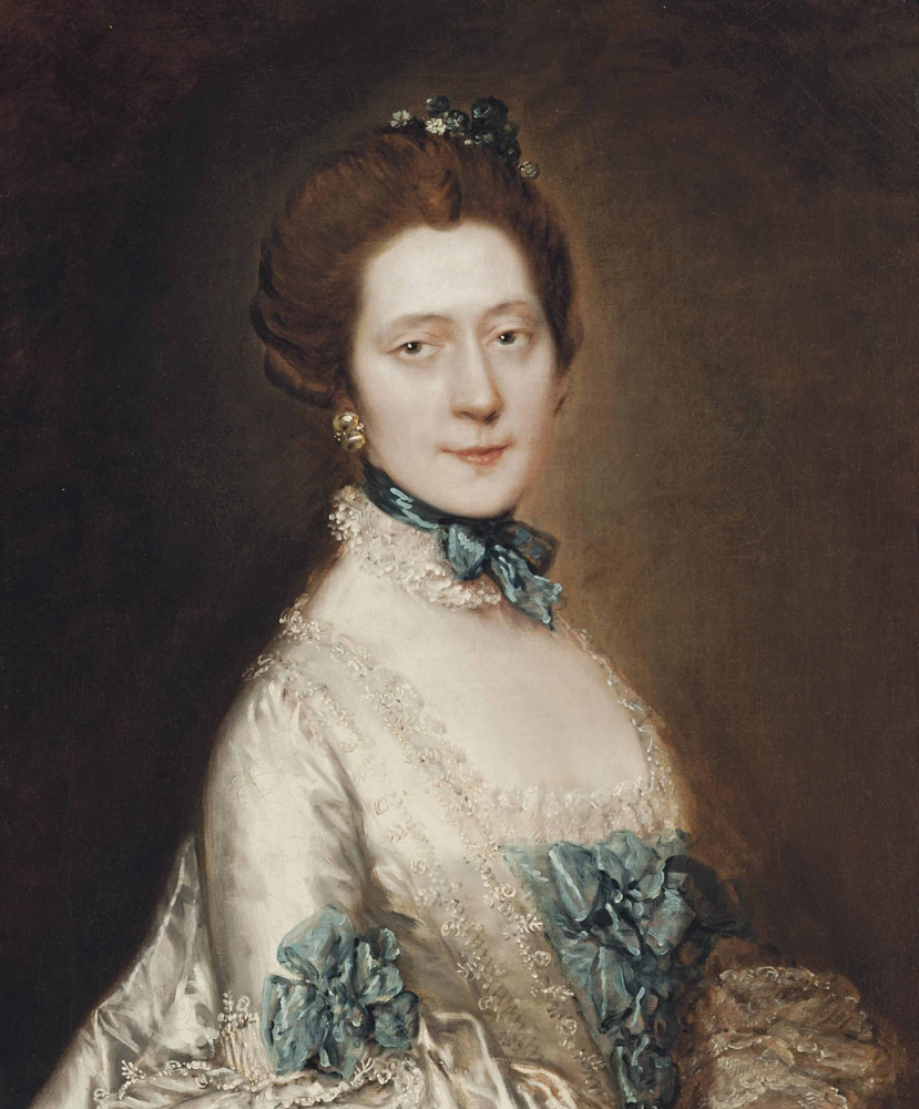 Thomas Gainsborough. Portrait of Lady Ann Fourier, nee Greenly