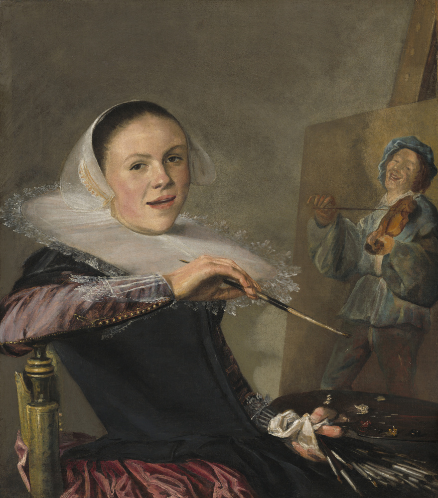 Judith Leyster. Self-portrait