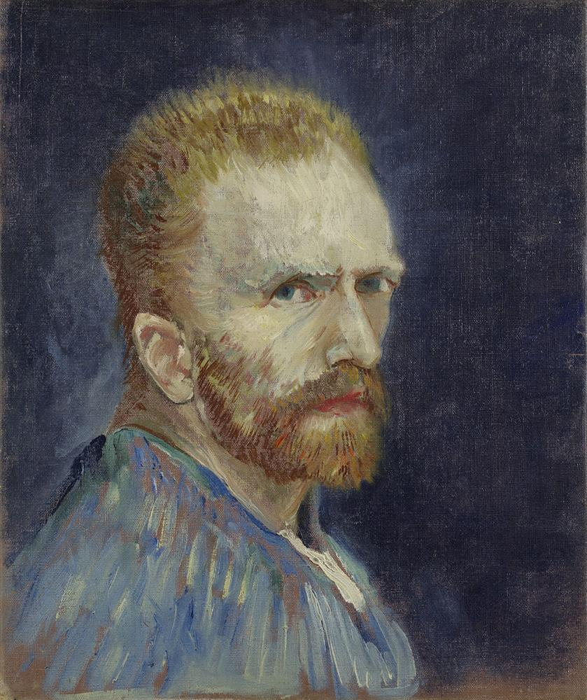 Vincent van Gogh. Self-portrait (1887 version)