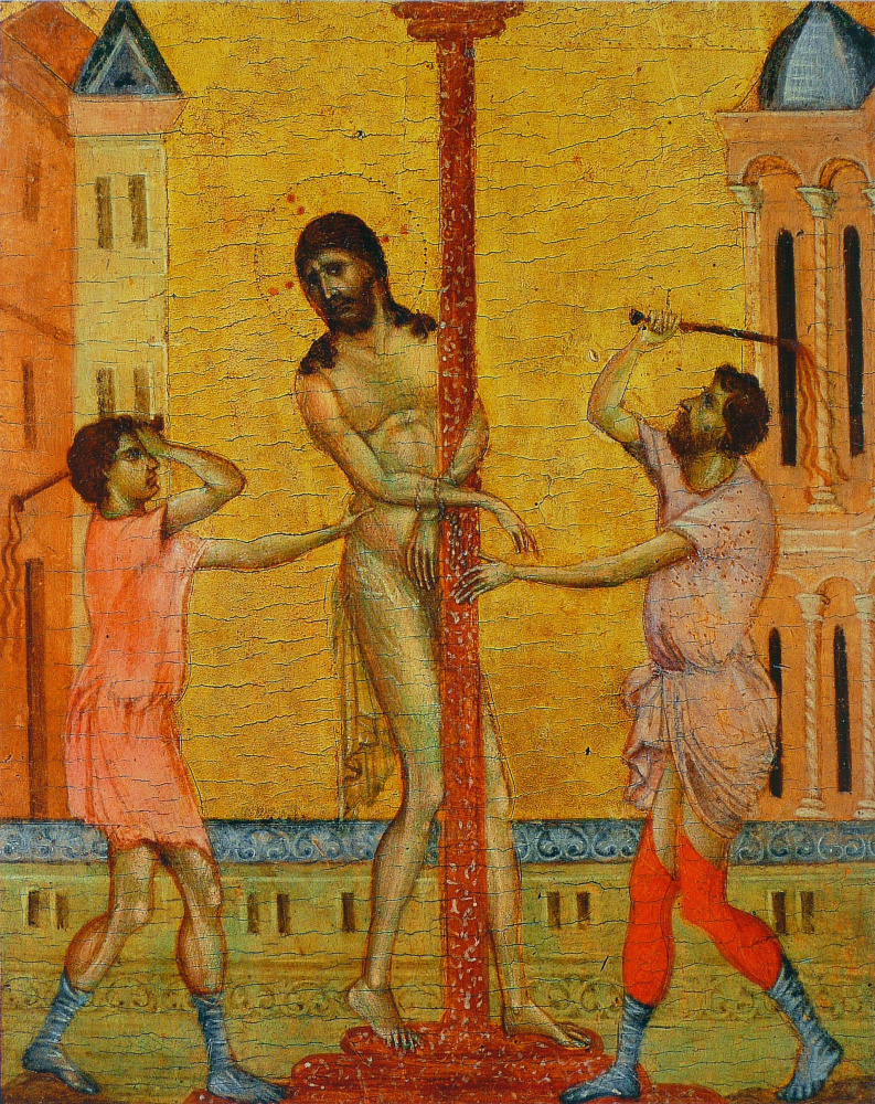 Cimabue (Chenny di Pepo). The Flagellation of Christ