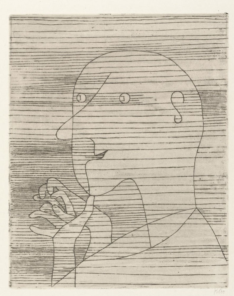 Paul Klee. Portrait of an old man
