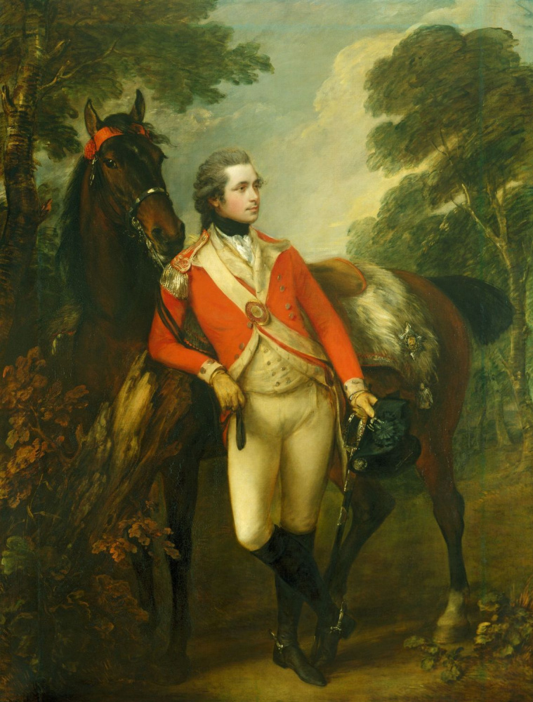 Thomas Gainsborough. Portrait Of John Hayes St Leger