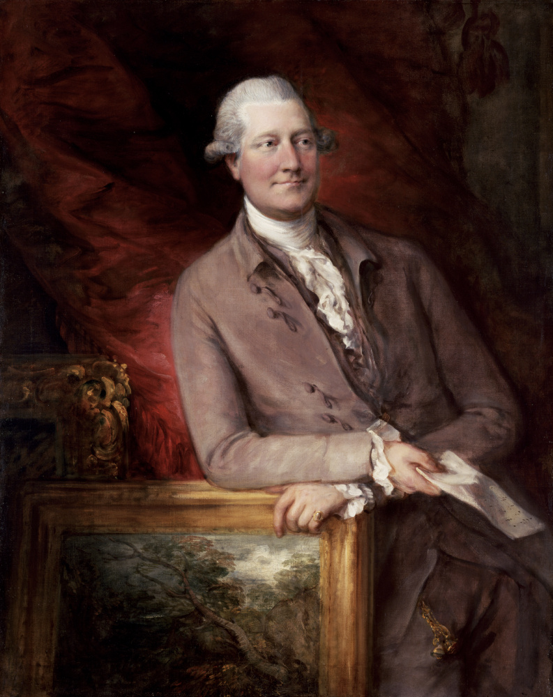 Thomas Gainsborough. Portrait Of James Christie