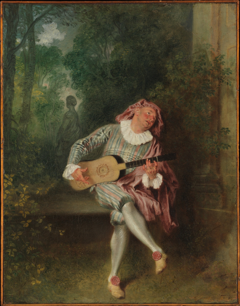 Antoine Watteau. Mezzetin