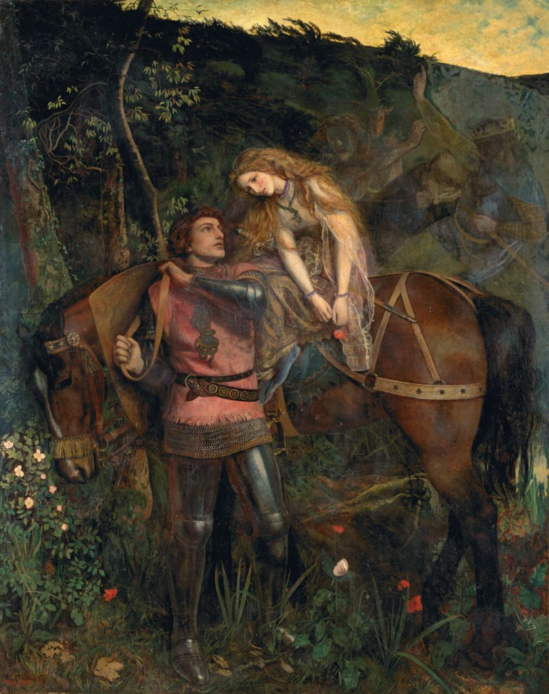 Arthur Hughes. Merciless beauty