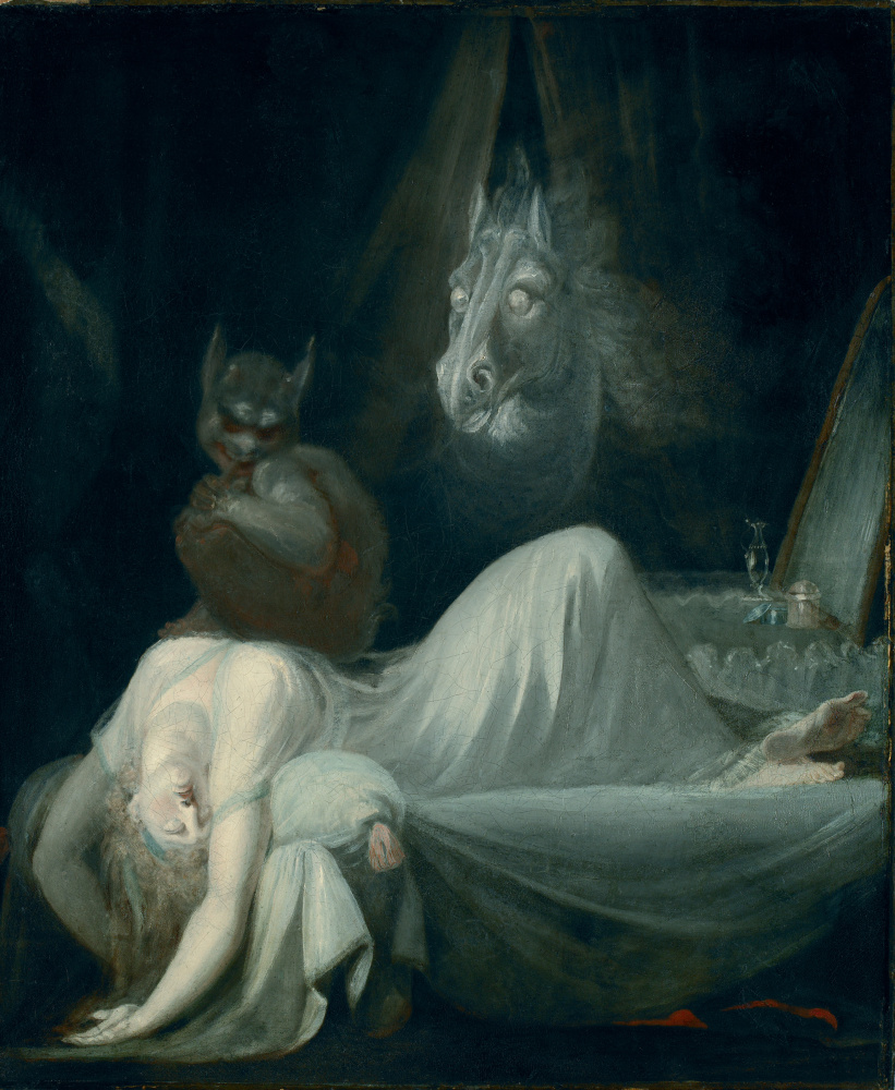 Johann Heinrich Fuessli. The nightmare