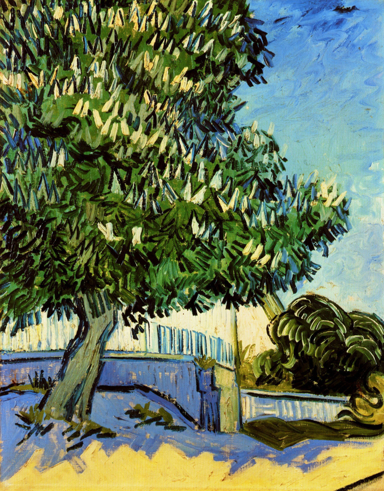Vincent van Gogh. Flowering chestnuts