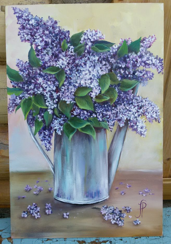 Lyudmila Alexandrovna Rossamakhina. Lilac