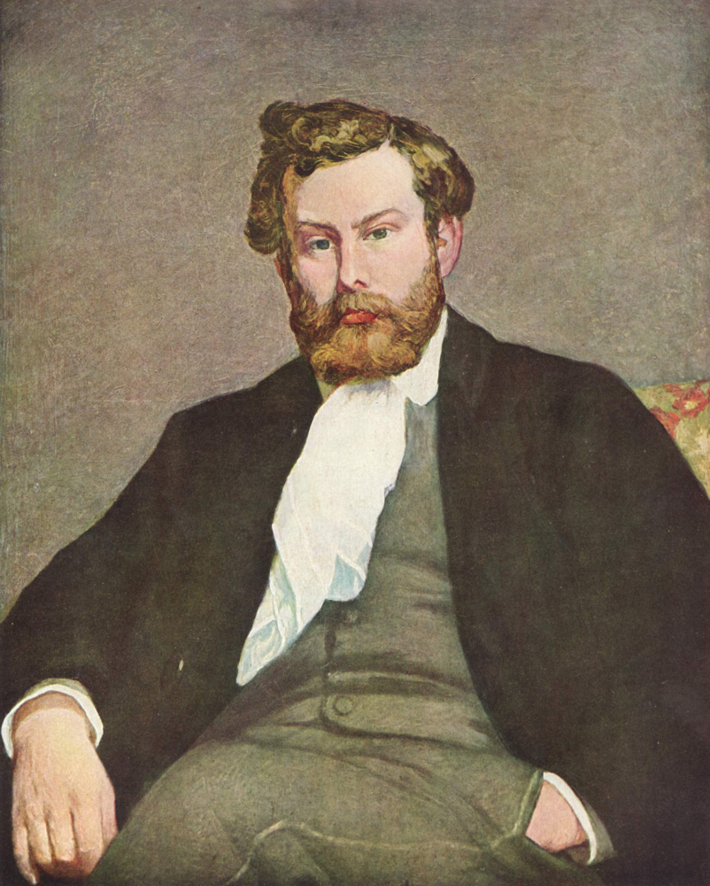 Pierre-Auguste Renoir. Portrait of the artist Alfred Sisley