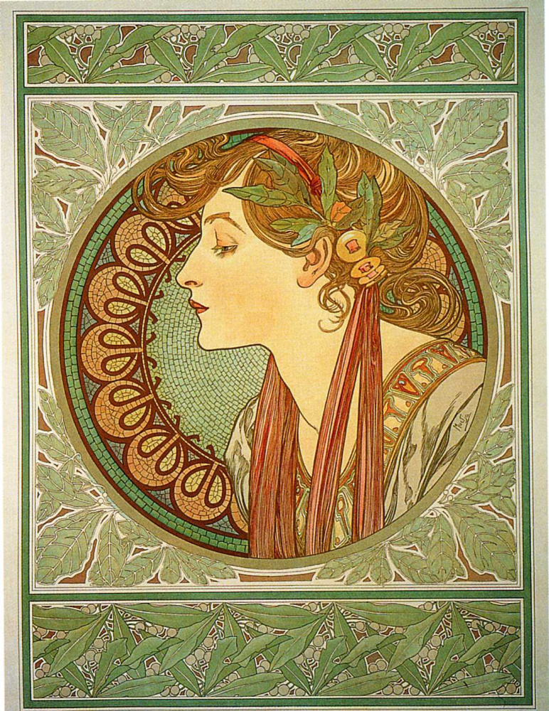 Alfons Mucha. Laurel