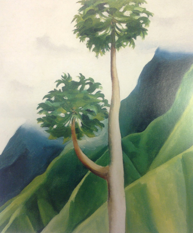 Georgia O'Keeffe. Papaw Tree, Iao Valley, Maui