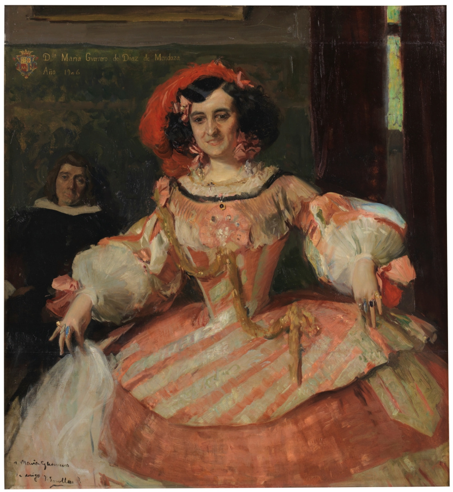 Joaquin Sorolla. Actress Maria Guerrero in "Fool"