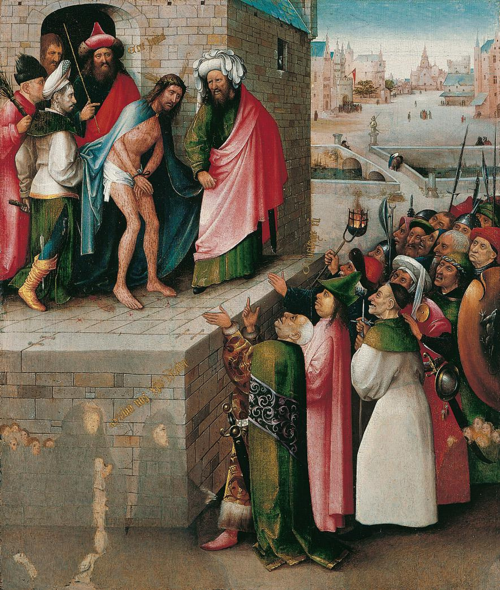 Hieronymus Bosch Behold The Man (Ecce Homo), 1500, 61×71 cm: Description of  the artwork | Arthive