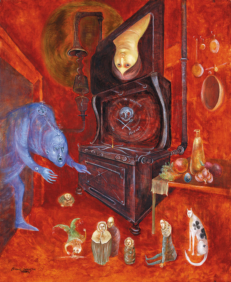 Leonora Carrington. Warning mother