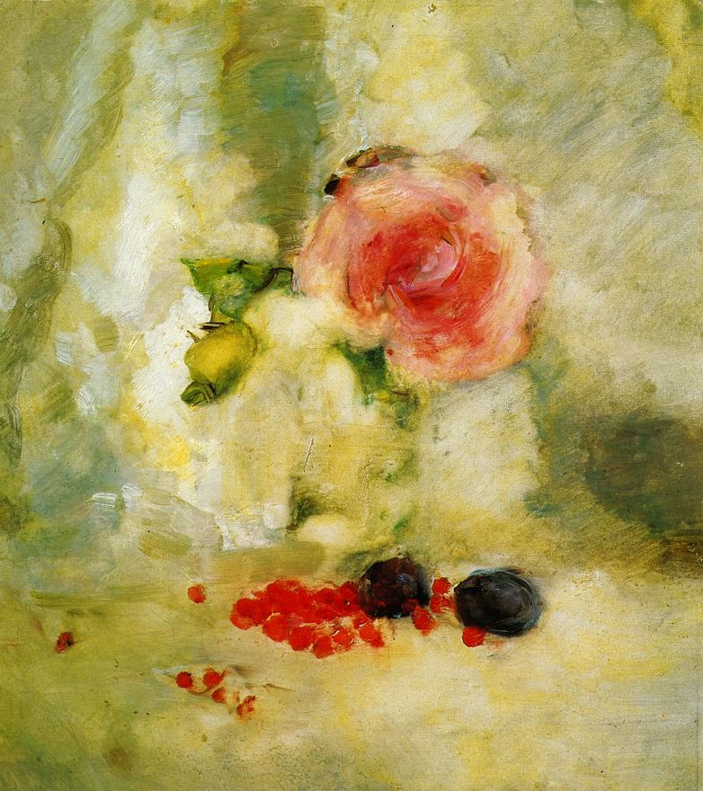 Arthur Vladimirovich Fonvizin. Still life with rose