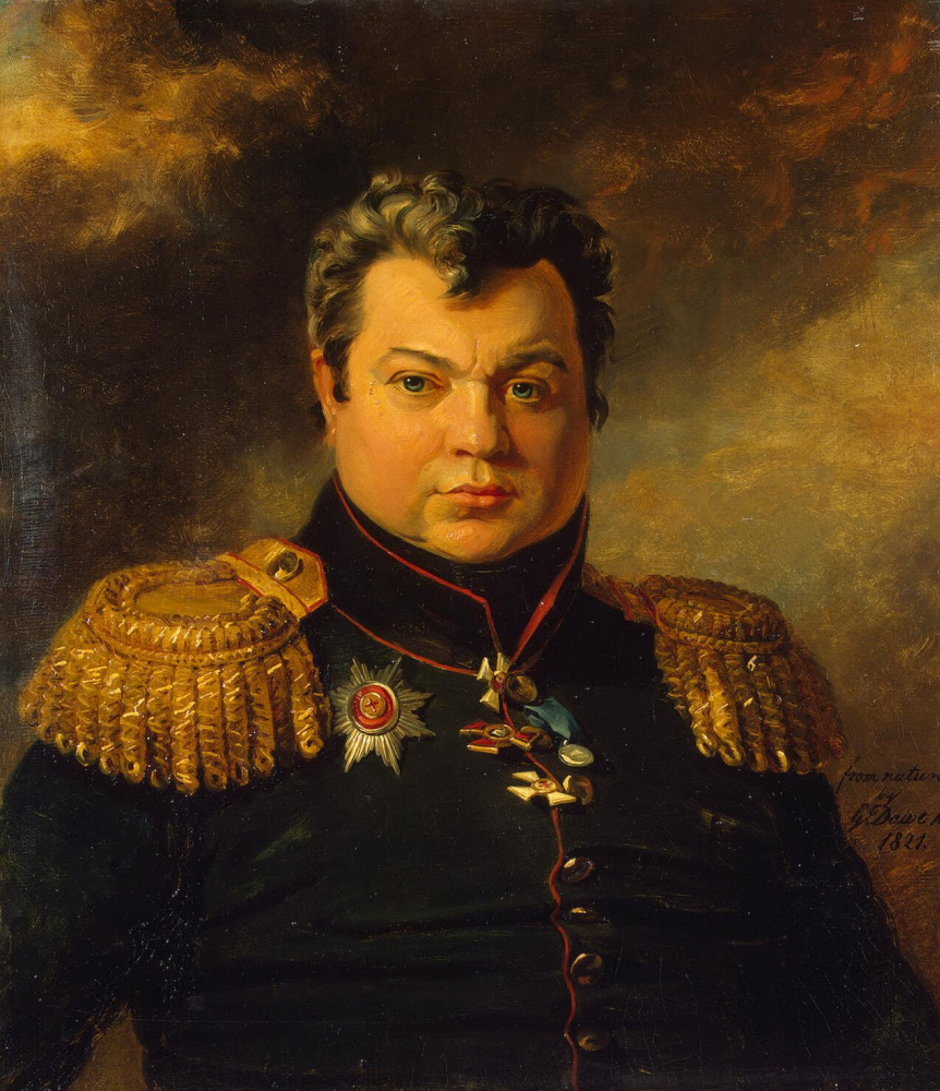 George Dow. Portrait of Gabriel Petrovich Veselitsky