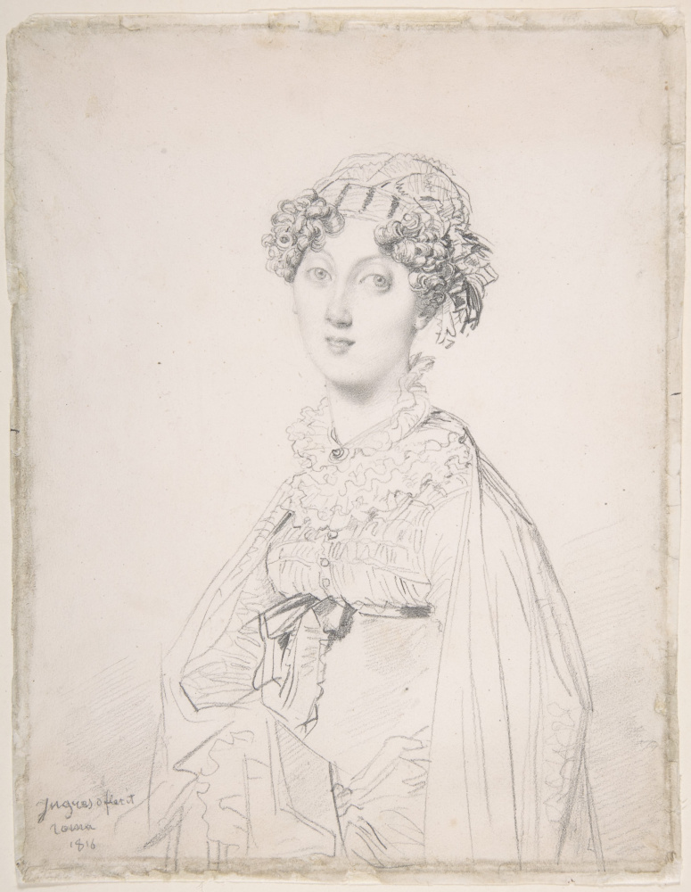Jean Auguste Dominique Ingres. Lady Mary Cavendish Бентик